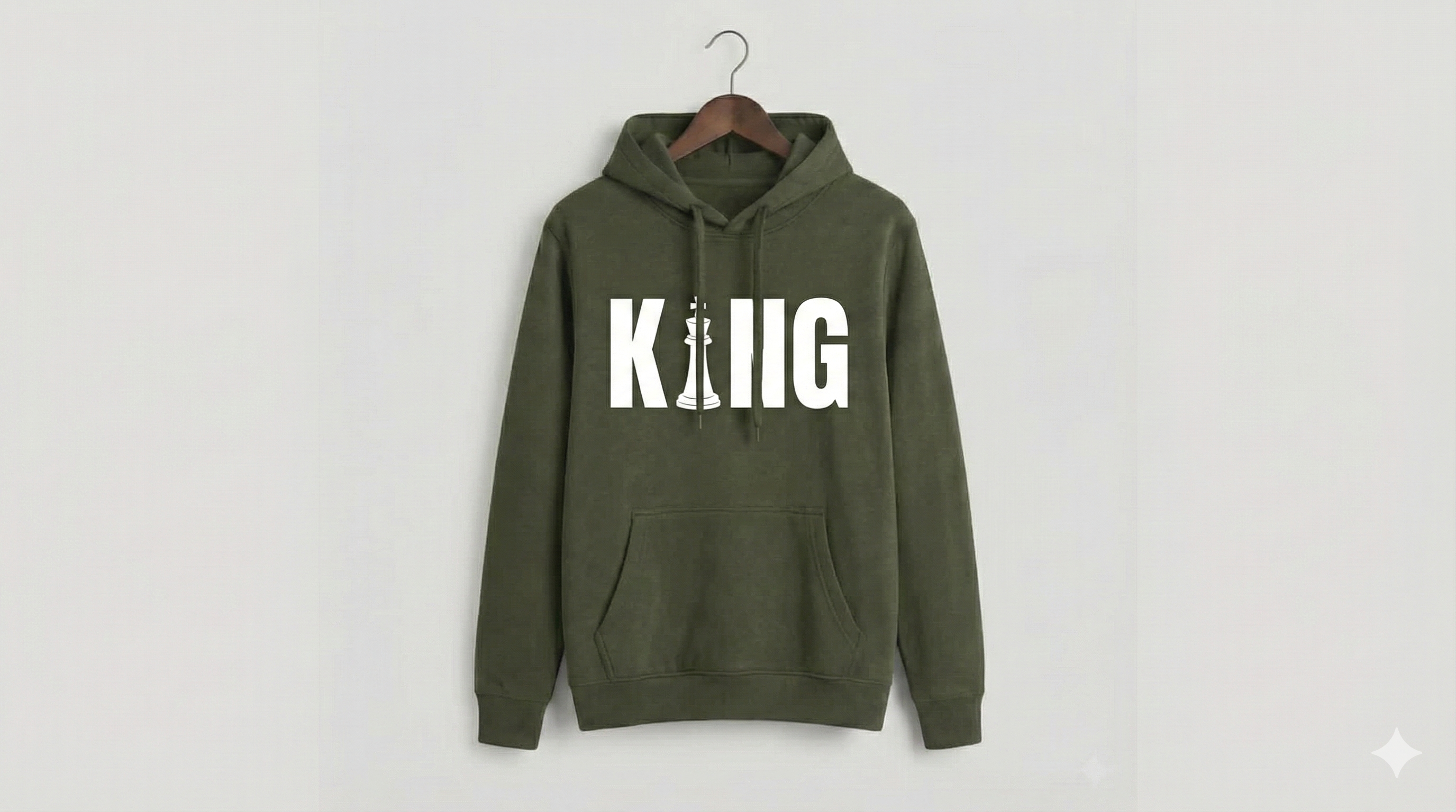Premium "KING" Chess Edition Hoodie - Unisex Winter Wear