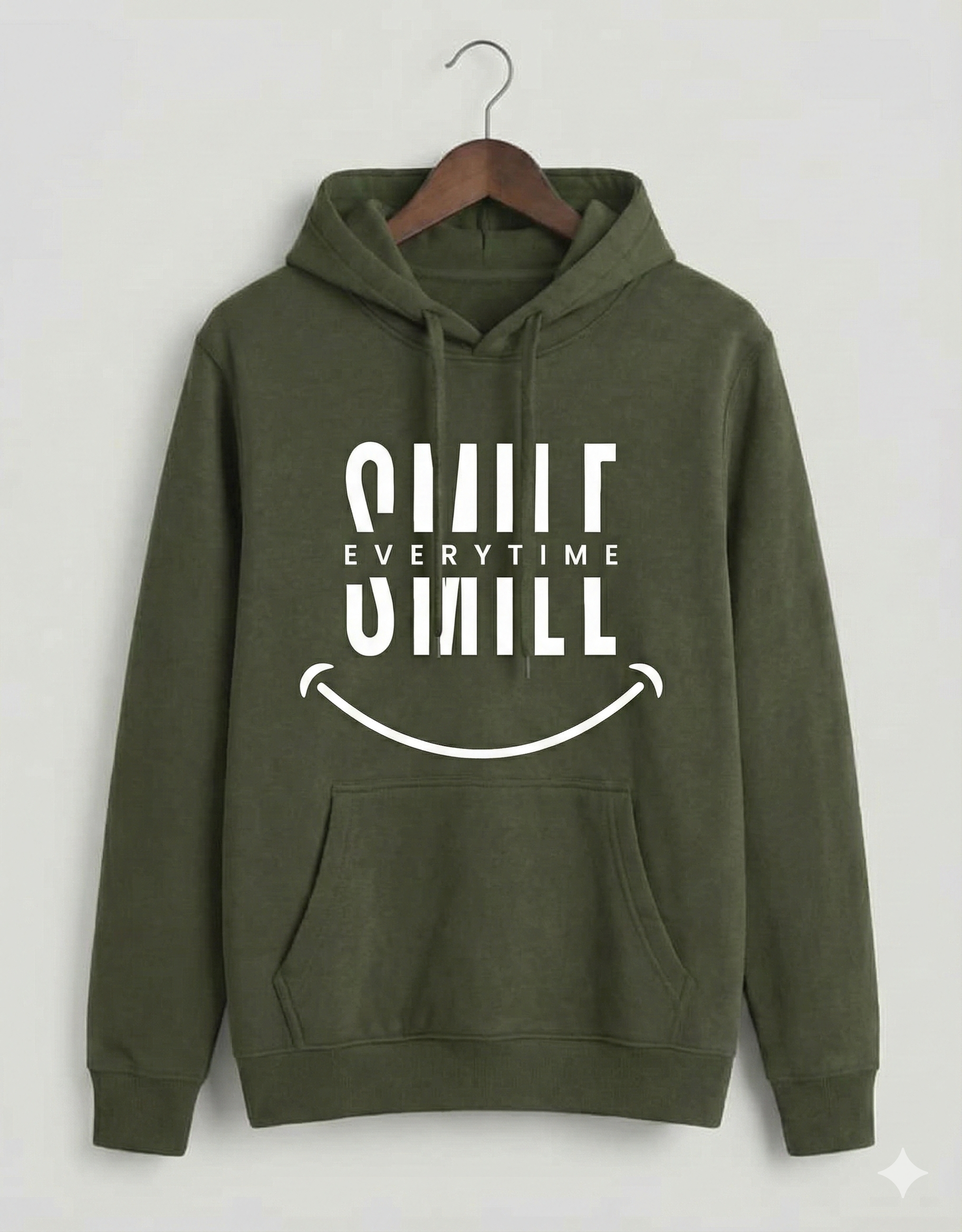 "SMILE EVERYTIME" Premium Hoodie - Winter Edition