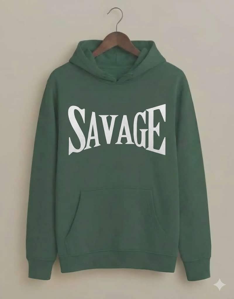 "SAVAGE" Printed Premium Hoodie