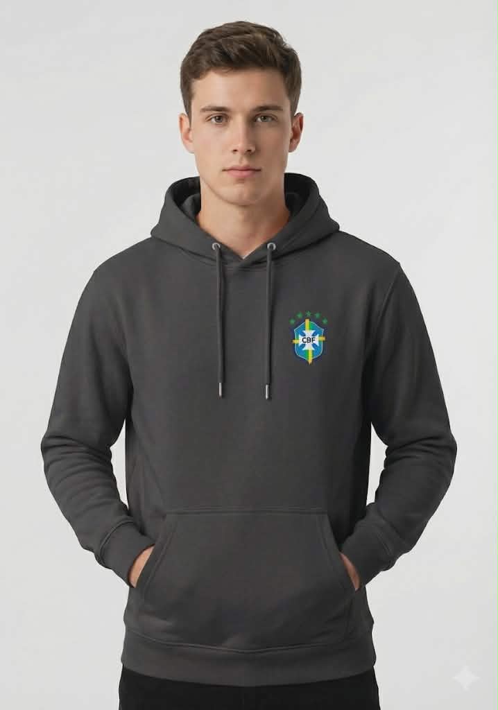 Premium Brazil CBF Hoodie | 300+ GSM Cotton Fleece | Export Quality