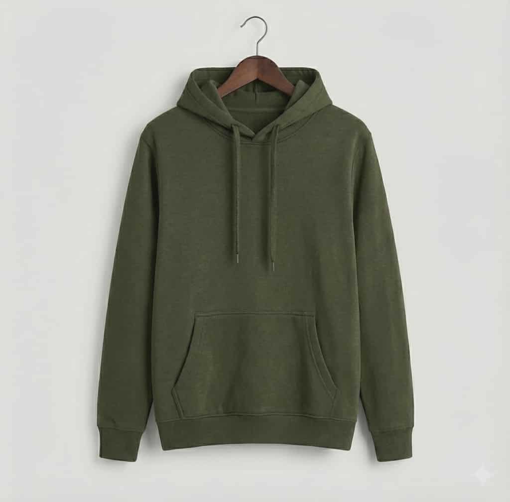 Custom Print & Solid Blank Premium Hoodie - Design Your Own