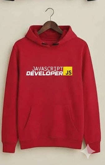 "JAVASCRIPT DEVELOPER" Premium Hoodie - Coding Edition