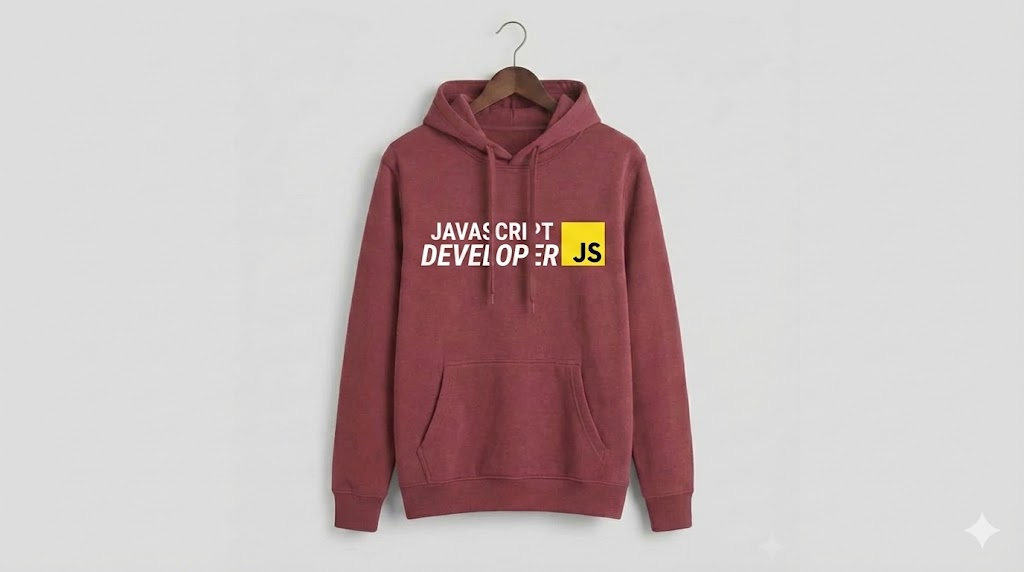 "JAVASCRIPT DEVELOPER" Premium Hoodie - Coding Edition