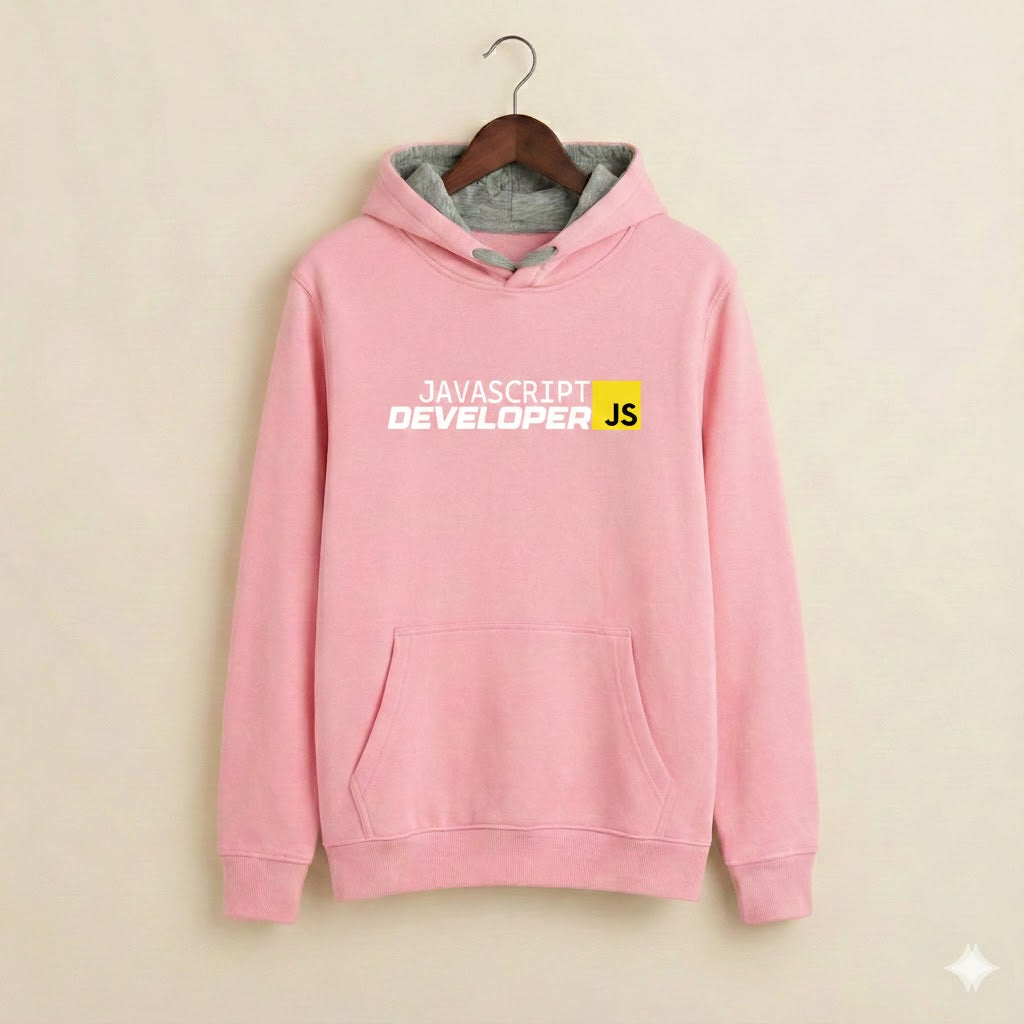 "JAVASCRIPT DEVELOPER" Premium Hoodie - Coding Edition