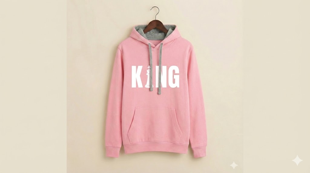 Premium "KING" Chess Edition Hoodie - Unisex Winter Wear
