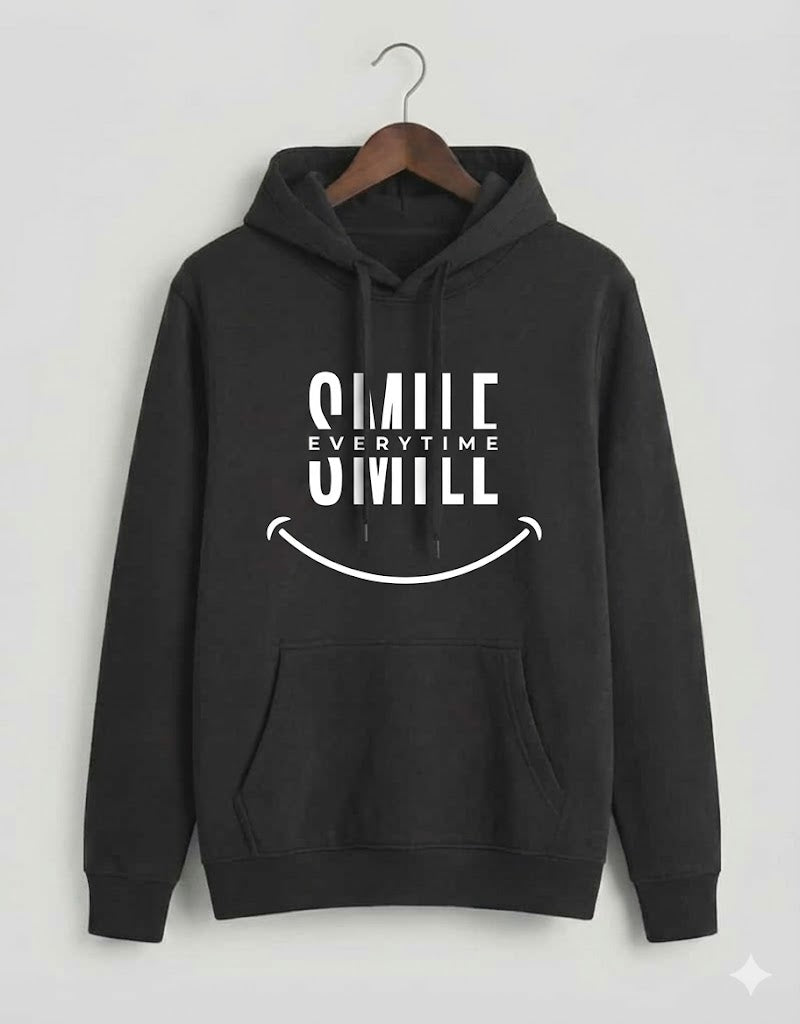 "SMILE EVERYTIME" Premium Hoodie - Winter Edition